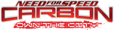 Need for Speed Carbon Own the City title screen for Nintendo DS